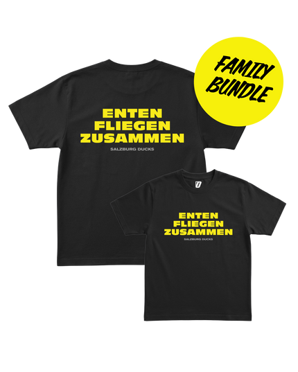 Salzburg Ducks Enten fliegen zusammen Family Bundle