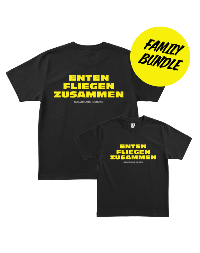 Salzburg Ducks Enten fliegen zusammen Family Bundle
