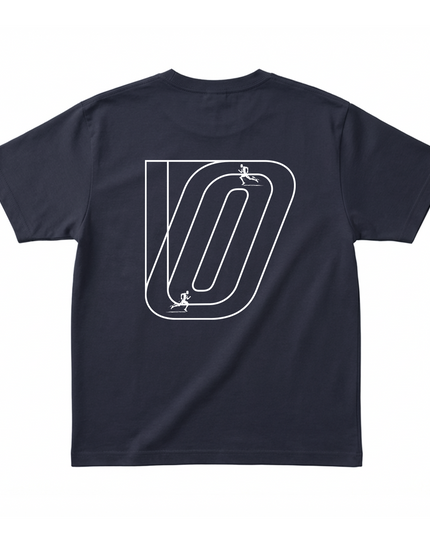 OFFFIELD Sports Track Runner Shirt navy blue