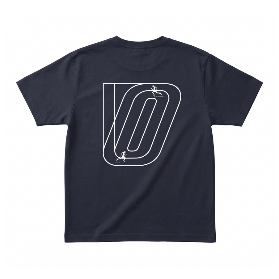 OFFFIELD Sports Track Runner Shirt navy blue