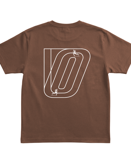 OFFFIELD Sports Track Runner Shirt brown