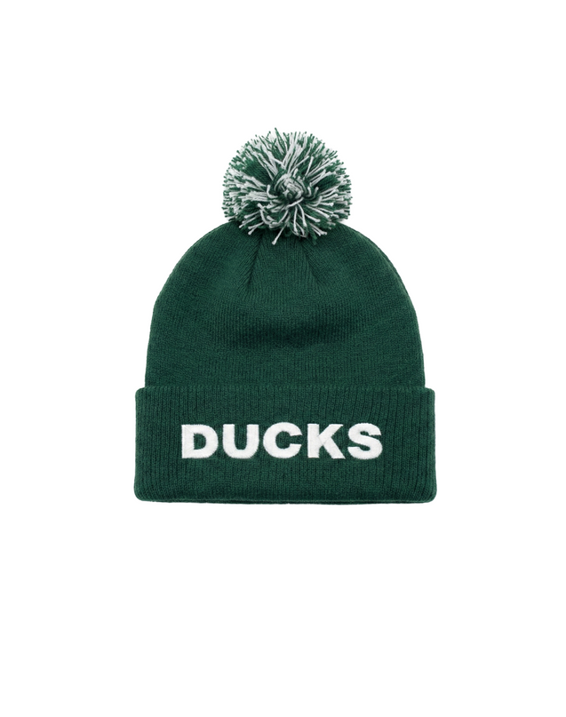 Salzburg Ducks Letter Beanie Pom